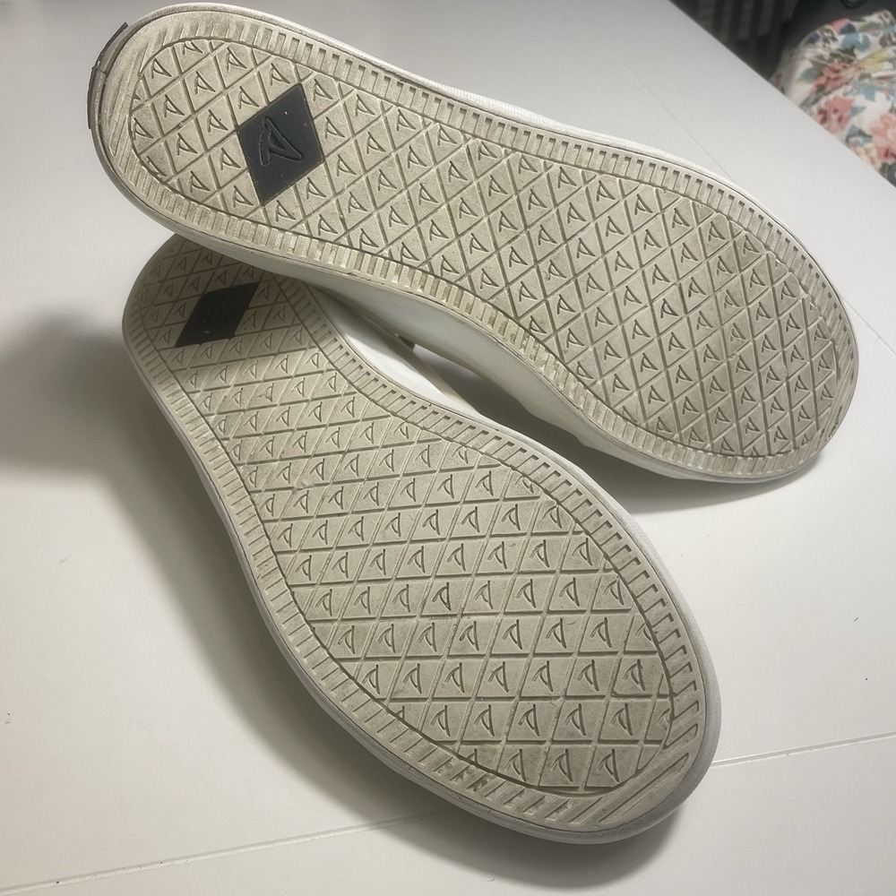 Sperry Women's Canvas Topsider Loafers Leather Laces Size 10 - Picture 4 of 8